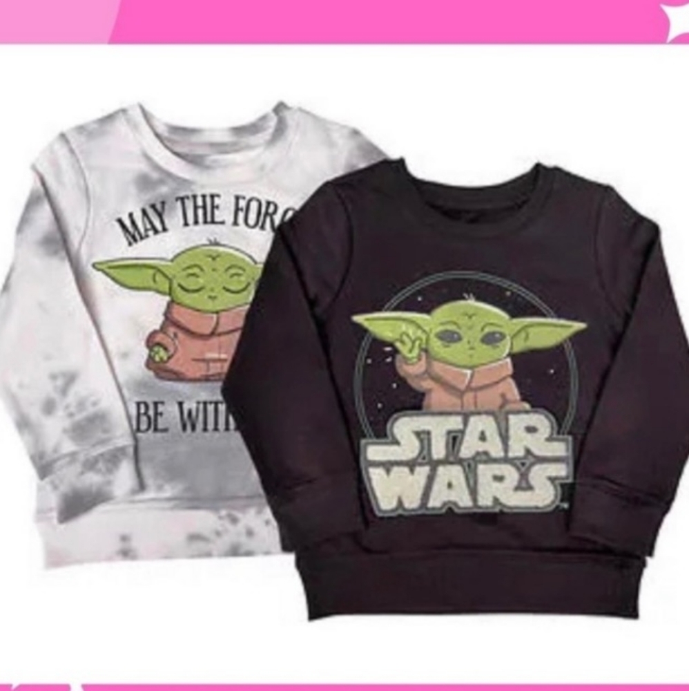 NWT Baby Yoda Kids Sweatshirt